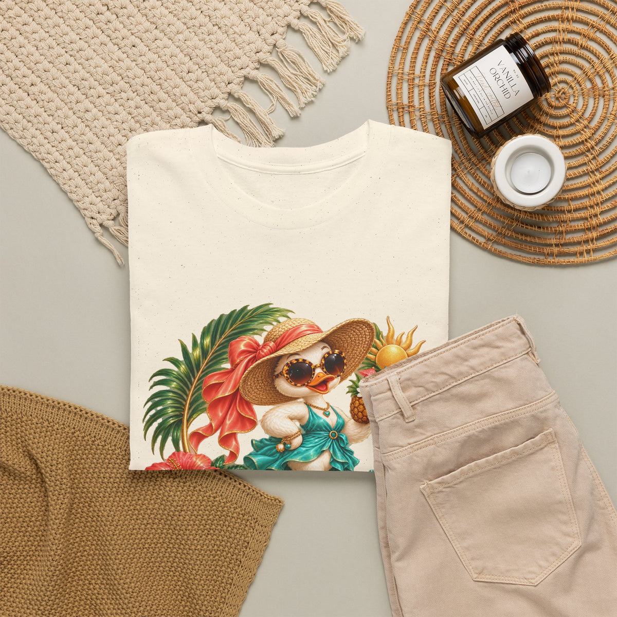 Sunshine State of Mind T-Shirt | Tropical Beach Dog Graphic