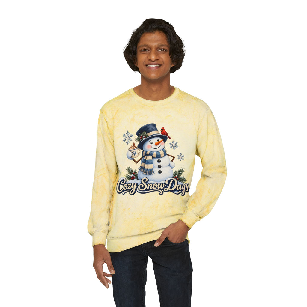 Unisex Color Blast Crewneck Sweatshirt