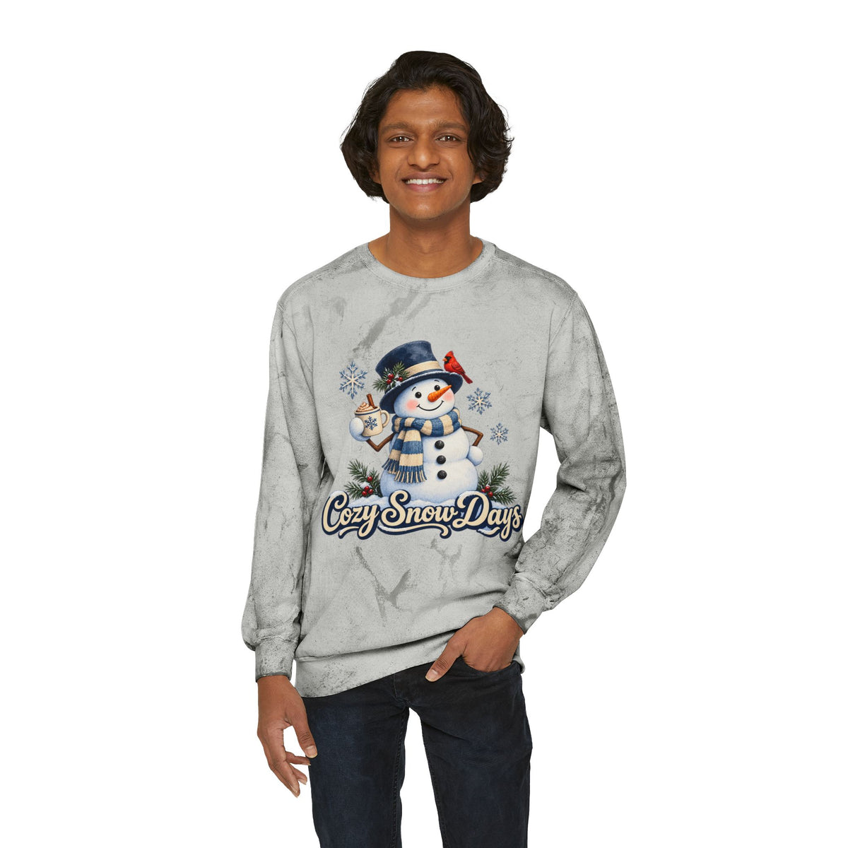 Unisex Color Blast Crewneck Sweatshirt