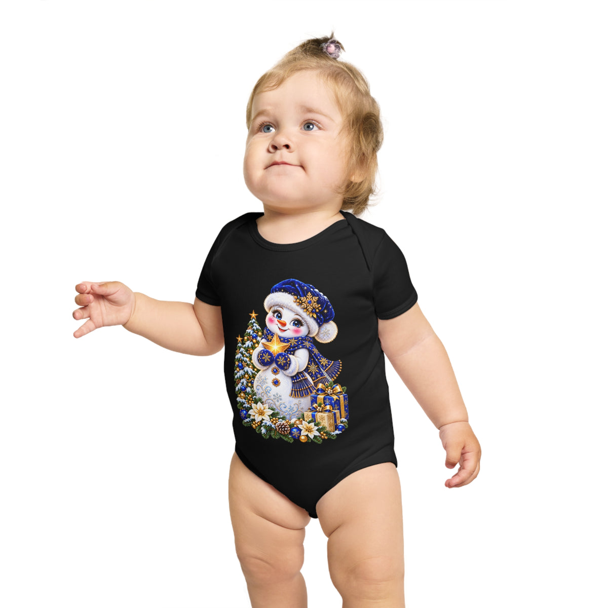 Short Sleeve Baby Bodysuit