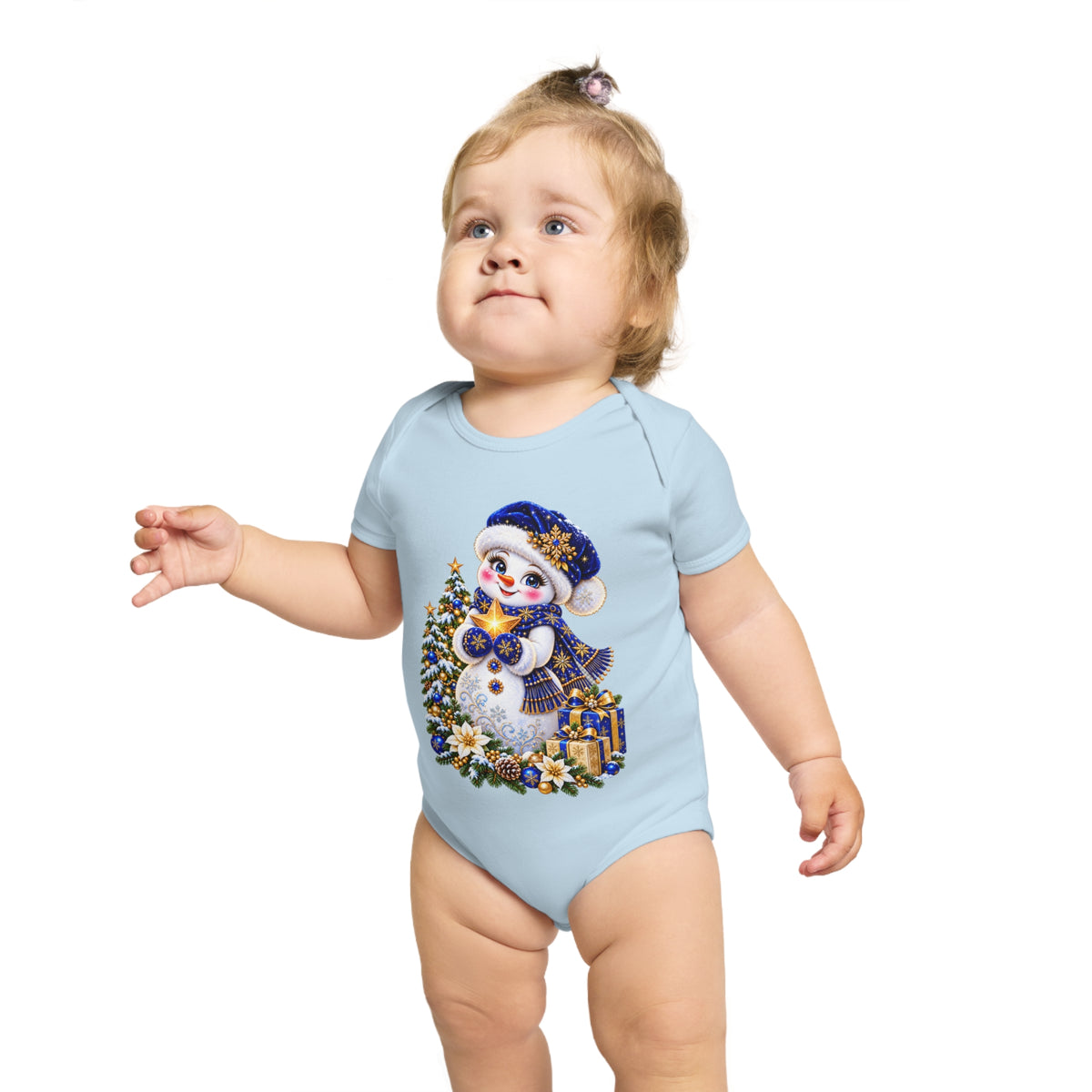 Short Sleeve Baby Bodysuit