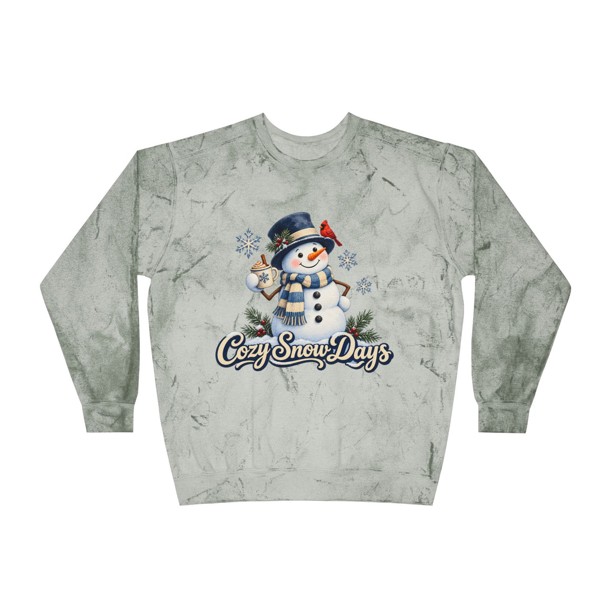 Unisex Color Blast Crewneck Sweatshirt