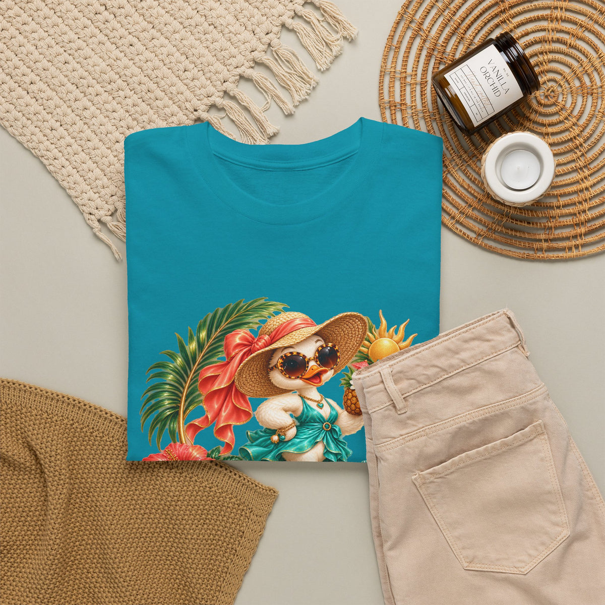 Sunshine State of Mind T-Shirt | Tropical Beach Dog Graphic