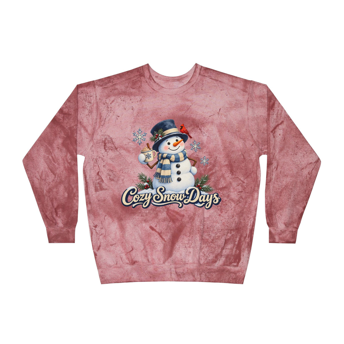 Unisex Color Blast Crewneck Sweatshirt