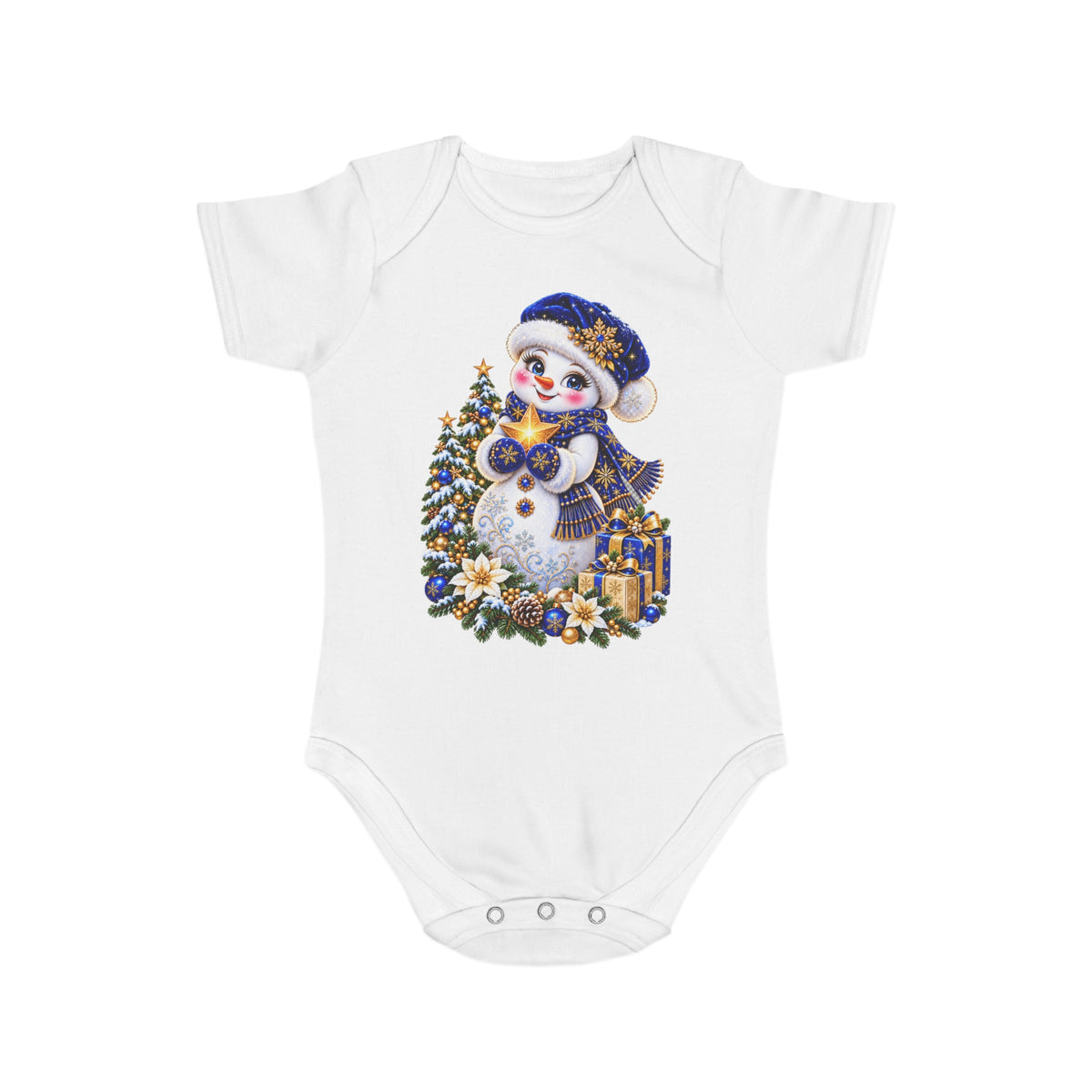 Short Sleeve Baby Bodysuit