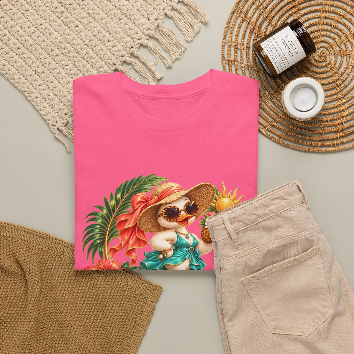 Sunshine State of Mind T-Shirt | Tropical Beach Dog Graphic