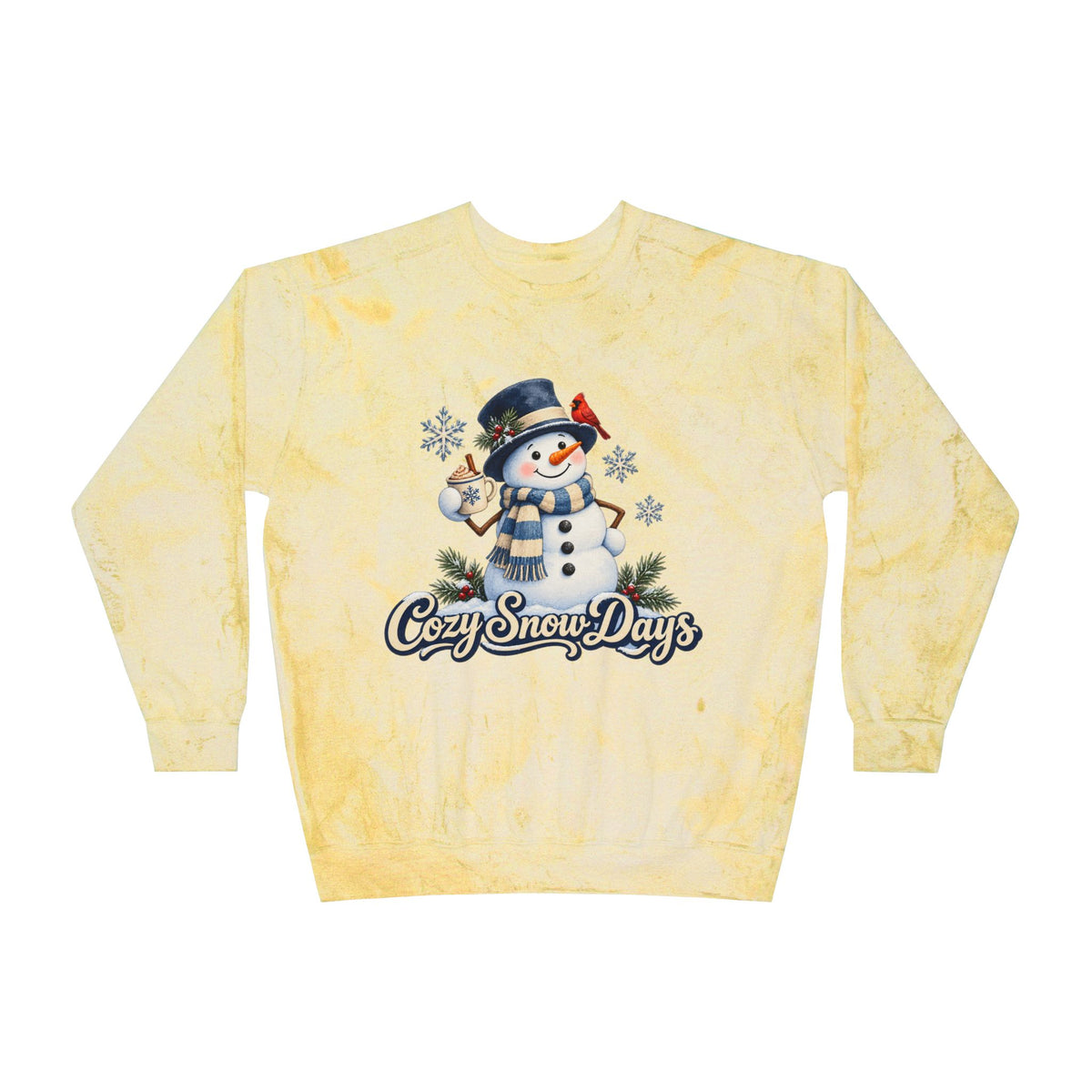 Unisex Color Blast Crewneck Sweatshirt