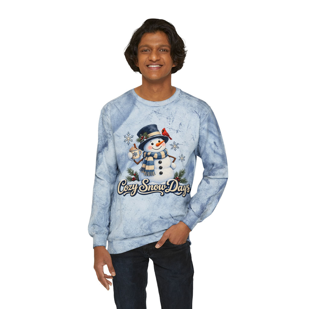Unisex Color Blast Crewneck Sweatshirt