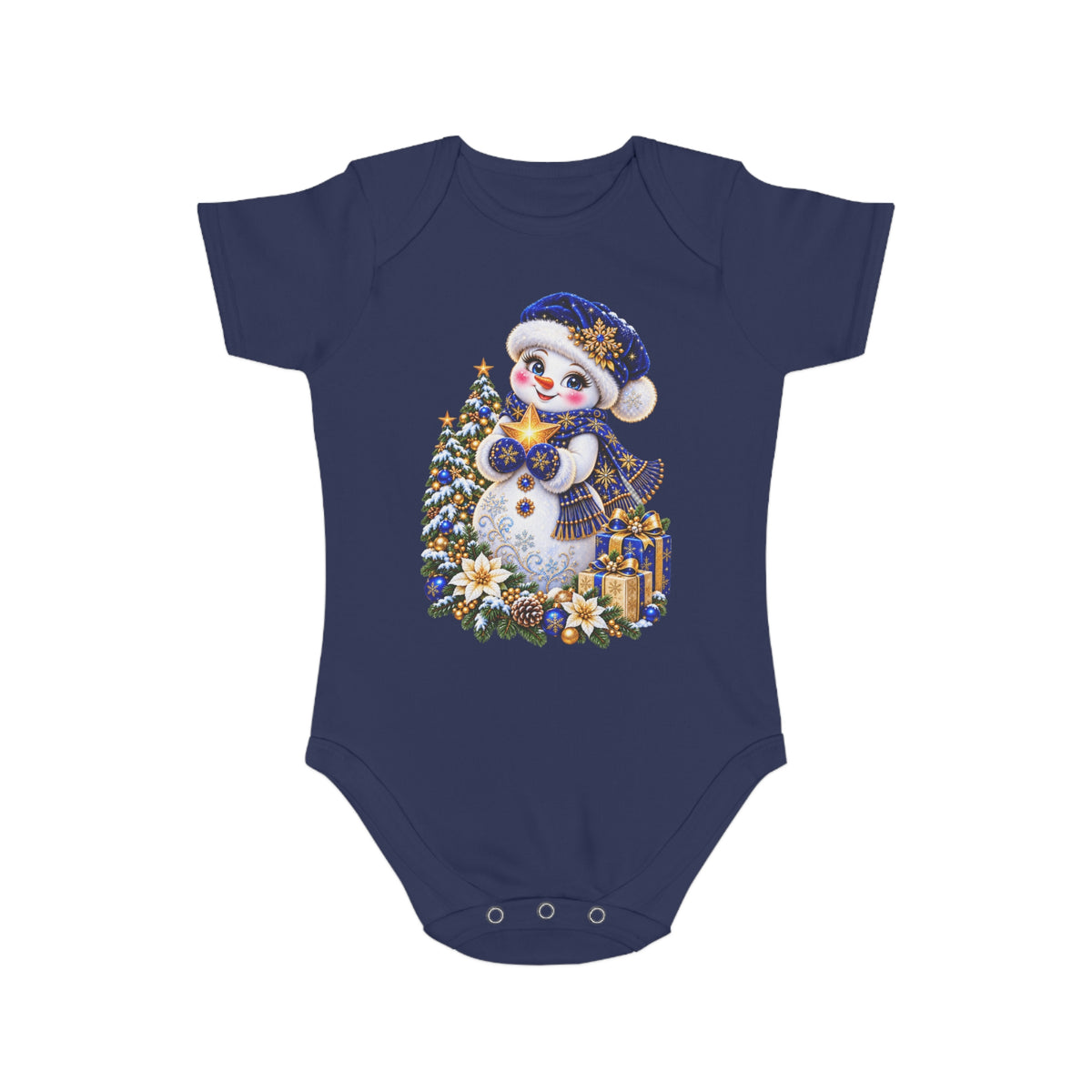 Short Sleeve Baby Bodysuit