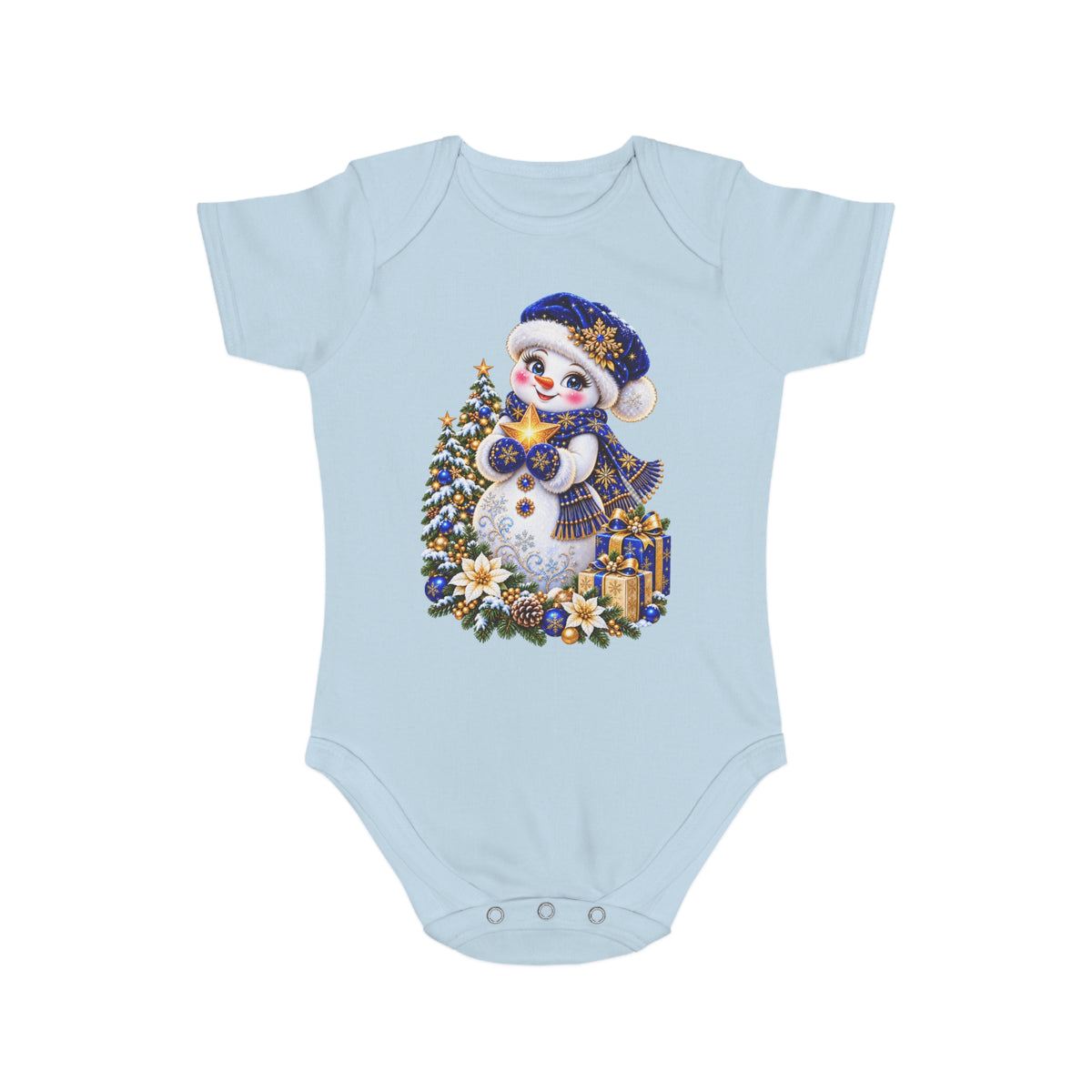 Short Sleeve Baby Bodysuit