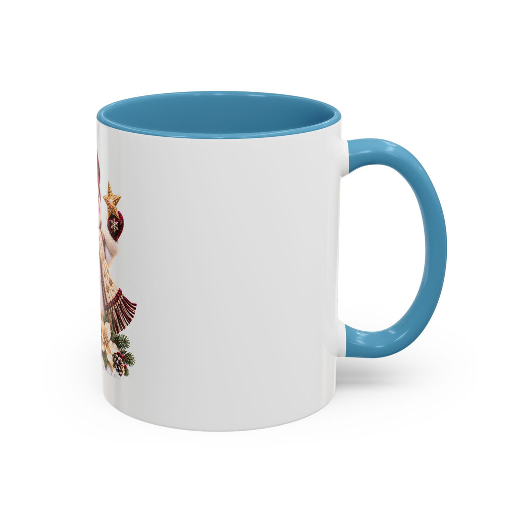 Christmas Snowman Coffee Mug — Festive Holiday Accent Mug (11/15oz)