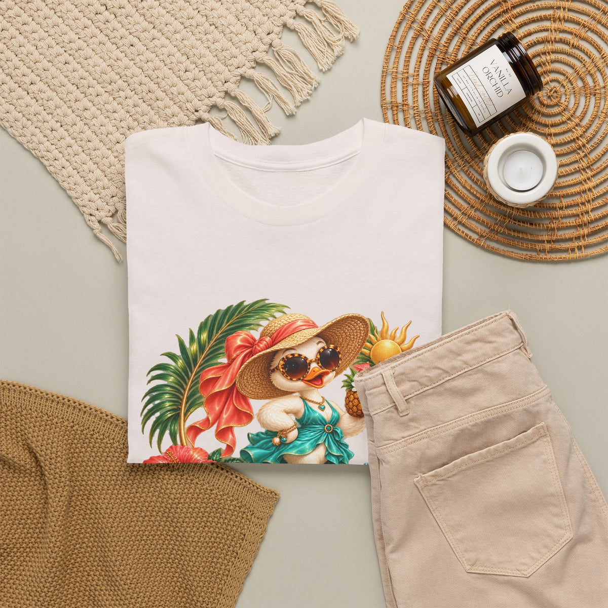 Sunshine State of Mind T-Shirt | Tropical Beach Dog Graphic