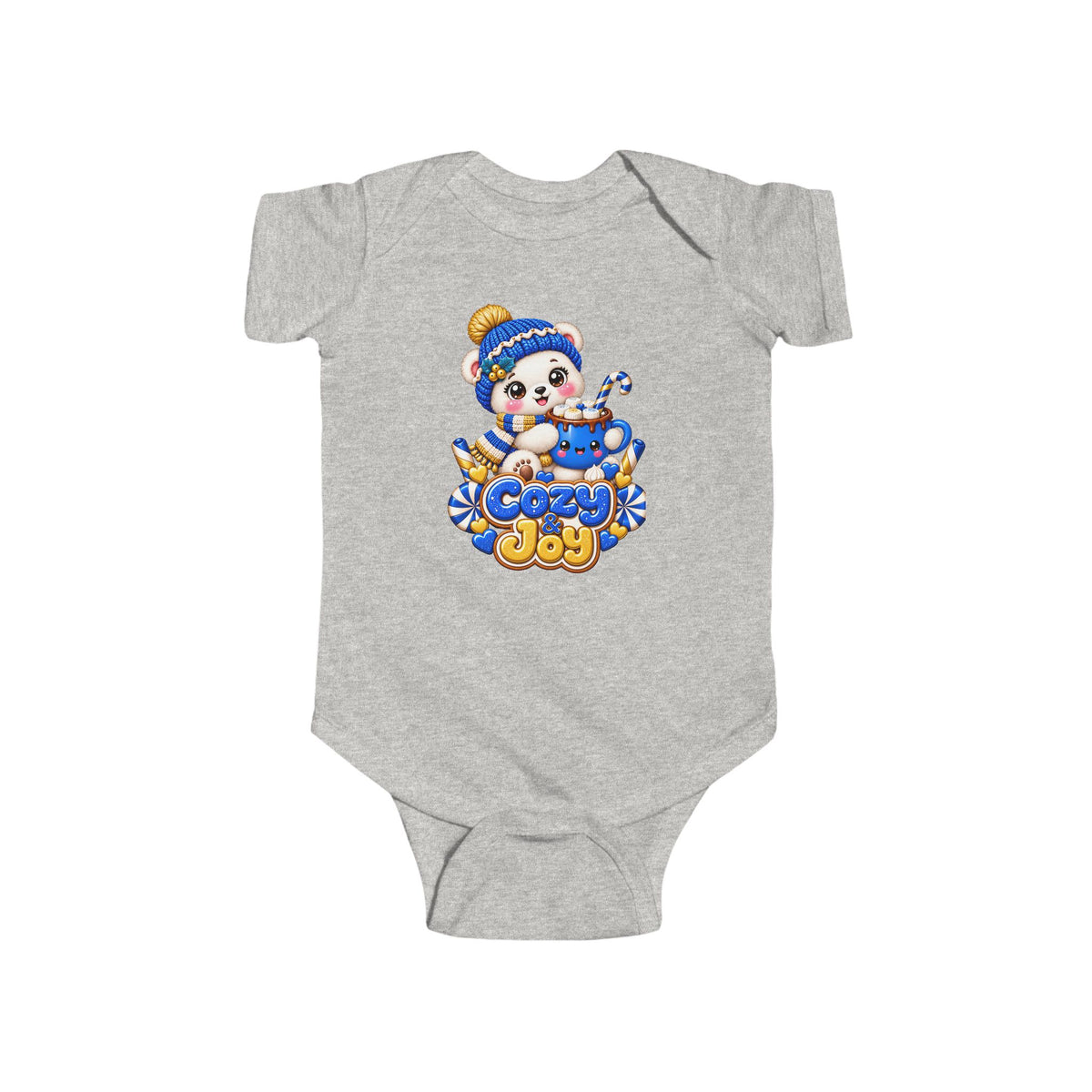 Cozy Joy Penguin Winter Infant Bodysuit