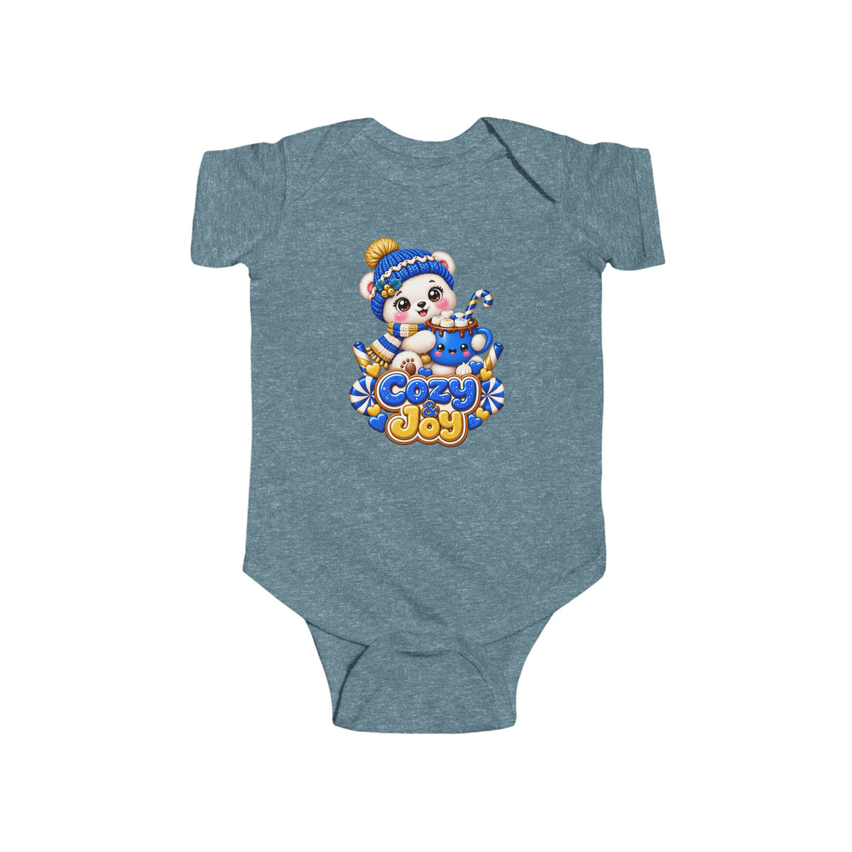 Cozy Joy Penguin Winter Infant Bodysuit