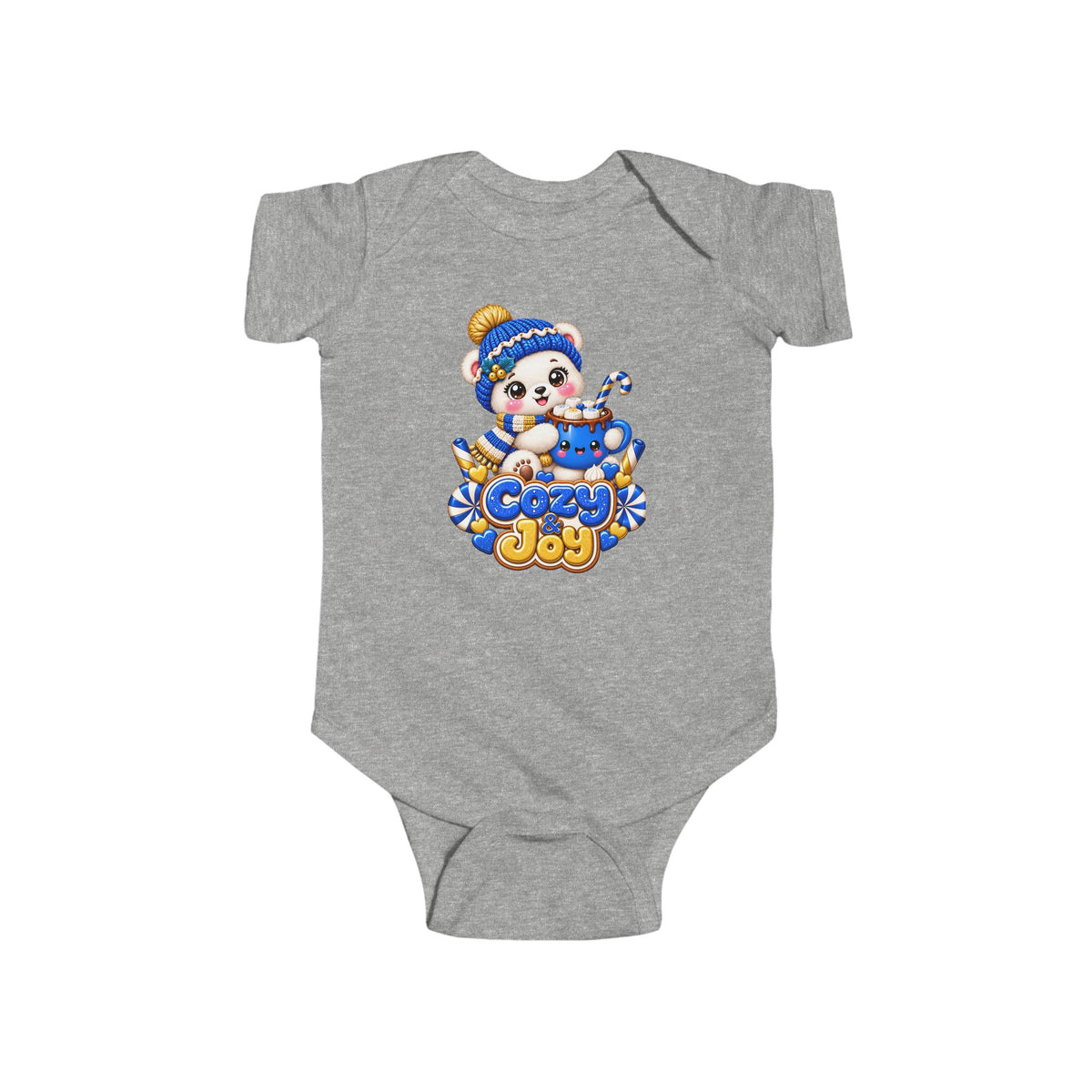 Cozy Joy Penguin Winter Infant Bodysuit