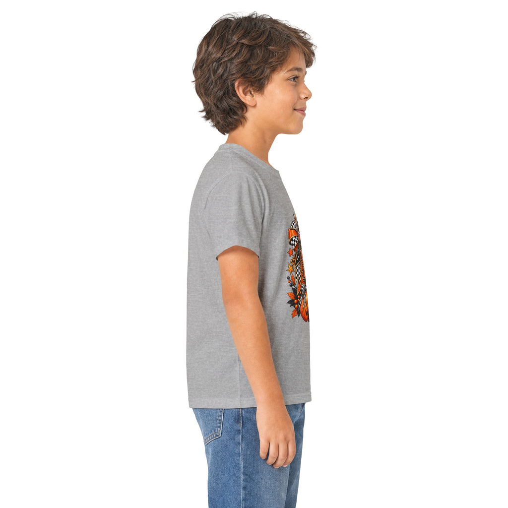 Halloween Ghost & Pumpkin T-Shirt, Spooky Cute Graphic Tee