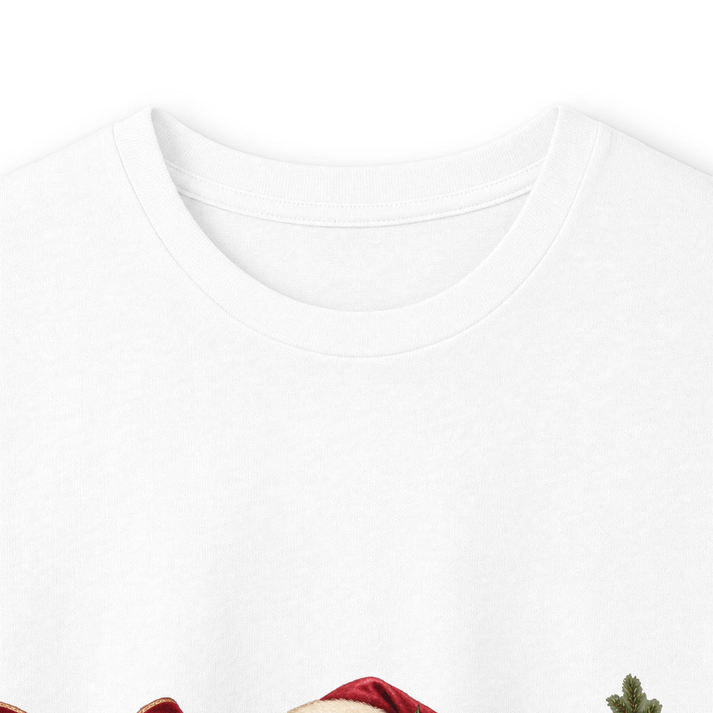Vintage Santa Claus Christmas icons Long Sleeve Tee