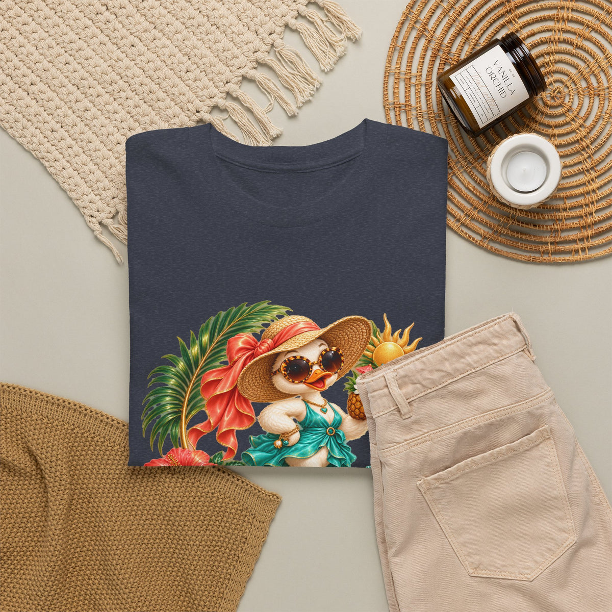 Sunshine State of Mind T-Shirt | Tropical Beach Dog Graphic