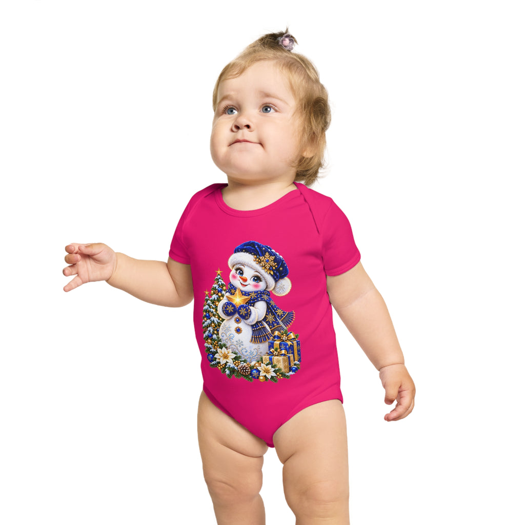 Short Sleeve Baby Bodysuit