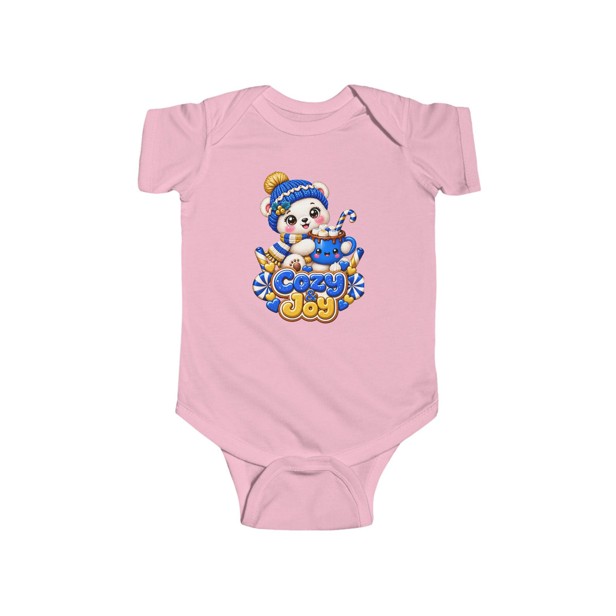 Cozy Joy Penguin Winter Infant Bodysuit