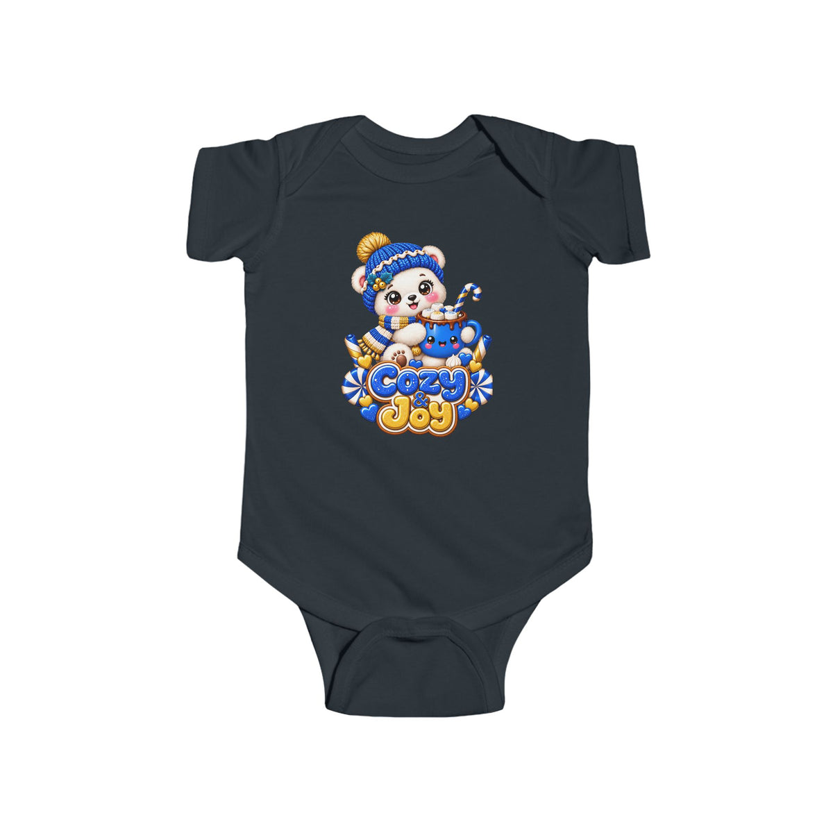 Cozy Joy Penguin Winter Infant Bodysuit