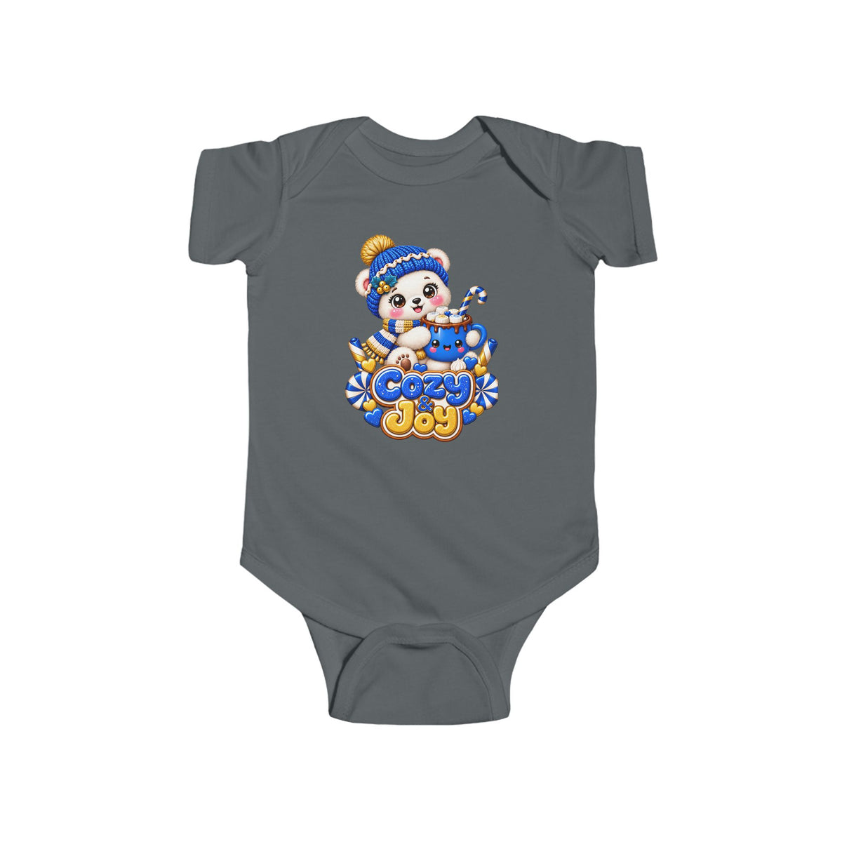 Cozy Joy Penguin Winter Infant Bodysuit