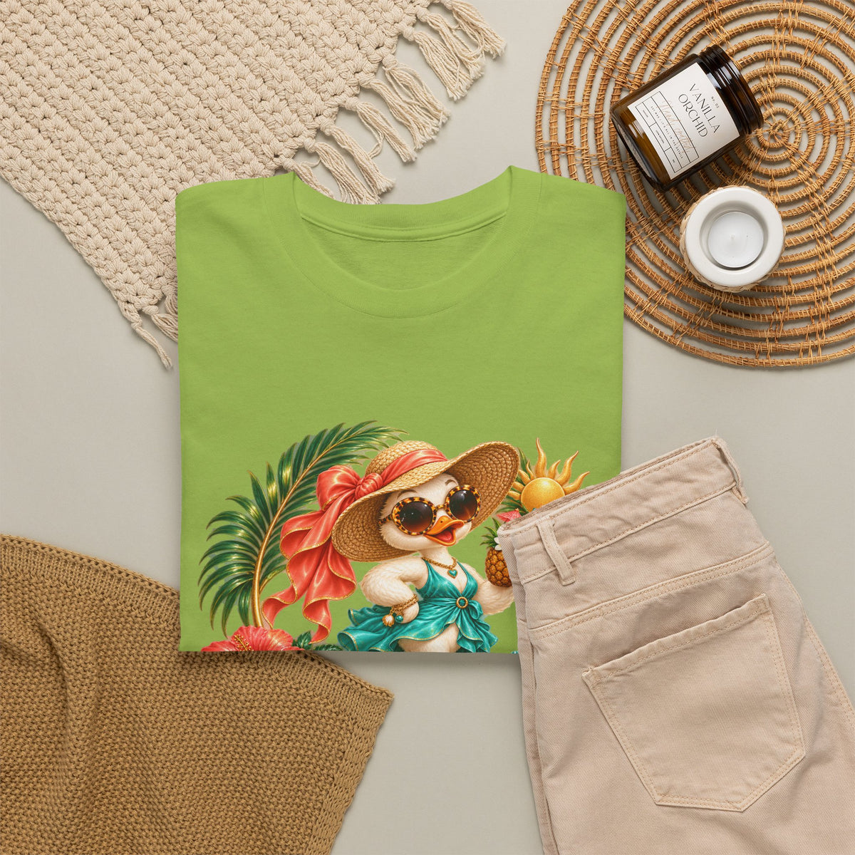 Sunshine State of Mind T-Shirt | Tropical Beach Dog Graphic