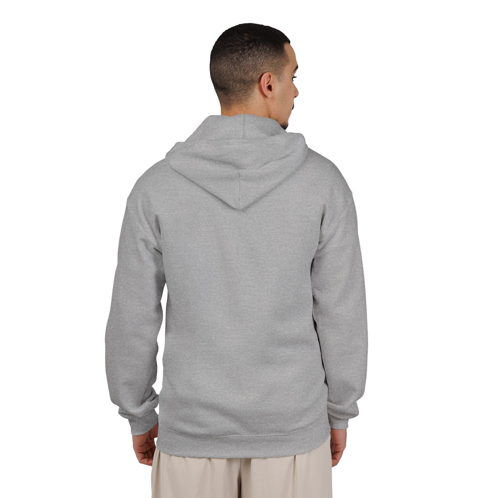 Winter Cheers Snowman Zip Hoodie | Holiday Drinking Wine Design