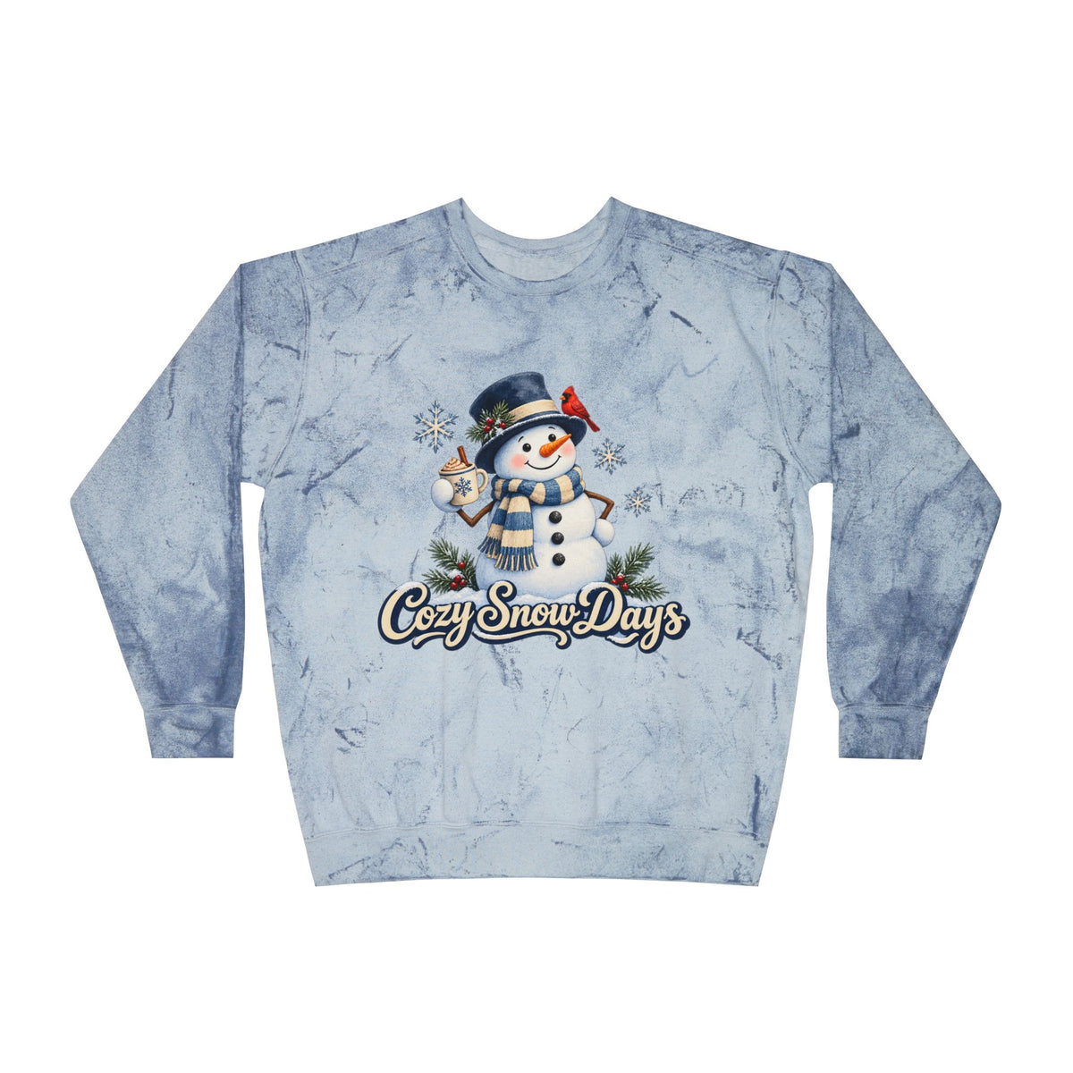 Unisex Color Blast Crewneck Sweatshirt