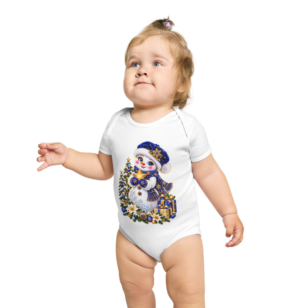 Short Sleeve Baby Bodysuit